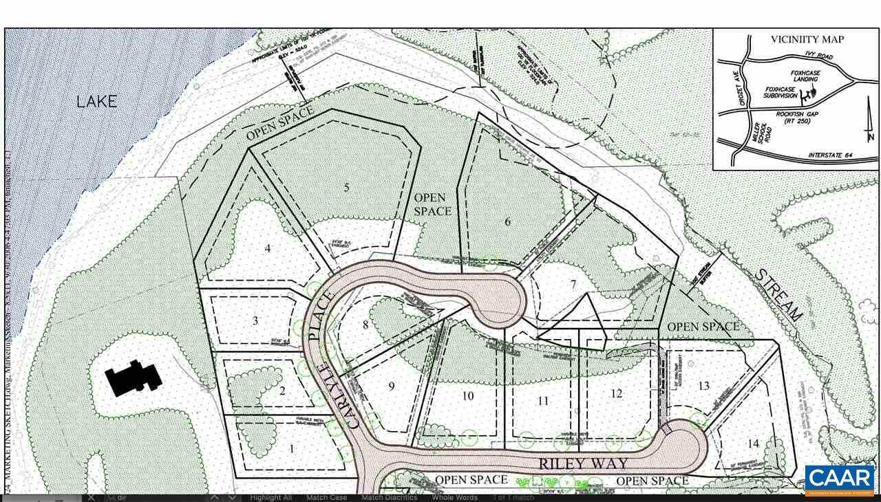 Land for Sale at Lot 6 CARLYLE Place Charlottesville, Virginia 22903 United States