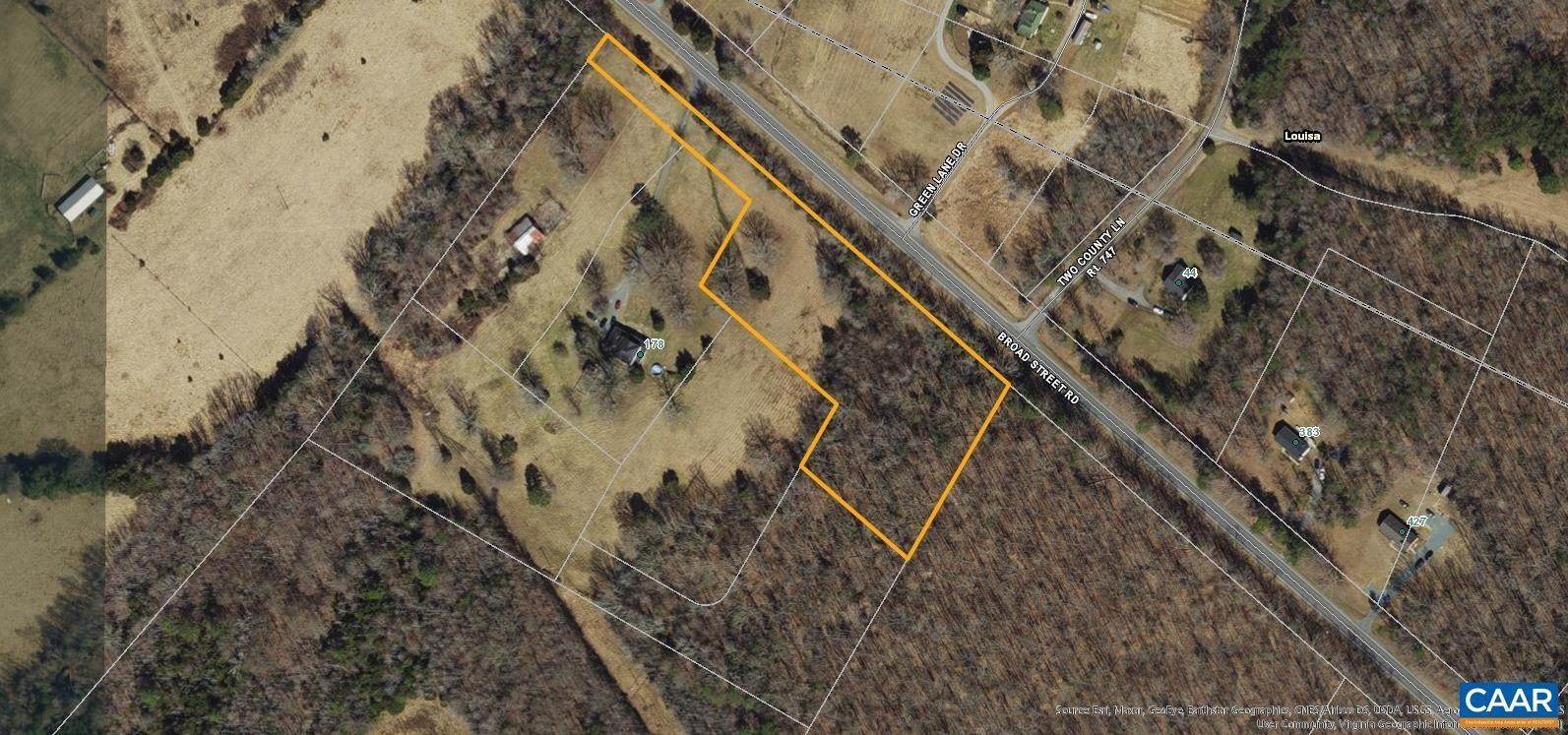 Land for Sale at TBD BROAD STREET Road Kents Store, Virginia 23084 United States