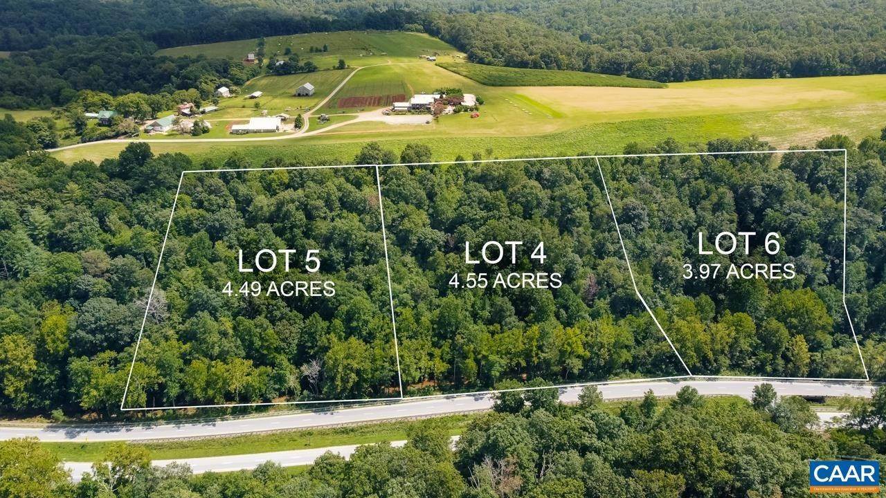 土地,用地 为 销售 在 Lots 4, 5 & 6 OLD RIDGE Road Lovingston, 弗吉尼亚州 22949 美国